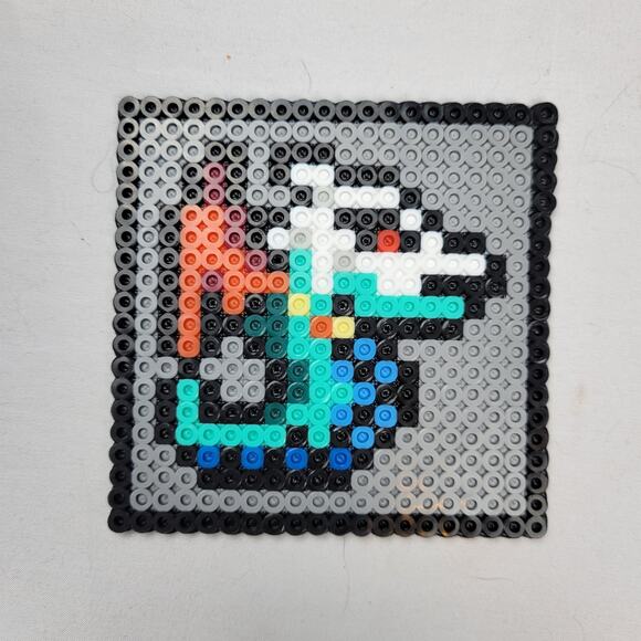 Airdramon 16Bit Digimon Digivice Perler Bead Pixel Art - Picture 2 of 2